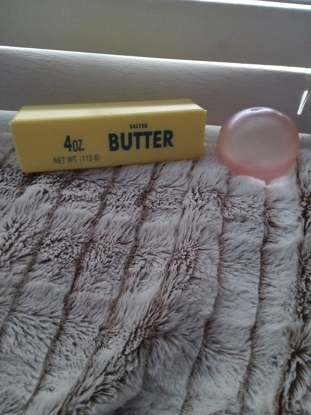 Butter Foam Squishy And Pink See-through Squishy